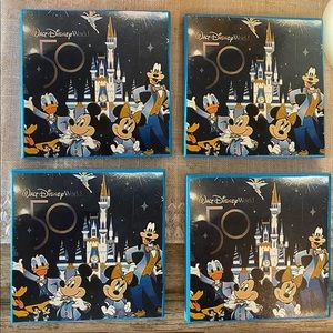 Disney 50th Anniversary Theme Coasters